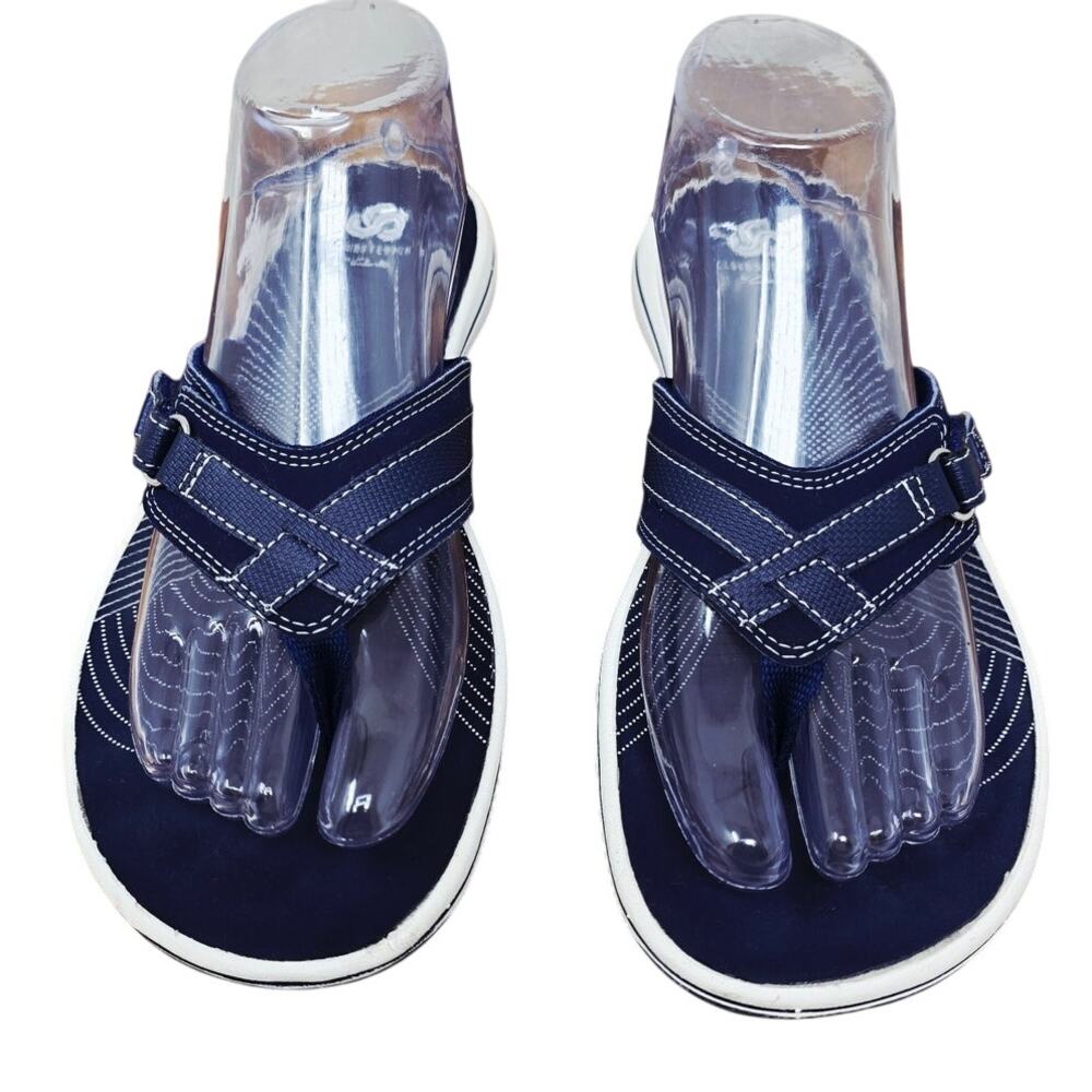 Clarks Cloudsteppers Cushionsoft Adjustable Hook … - image 1